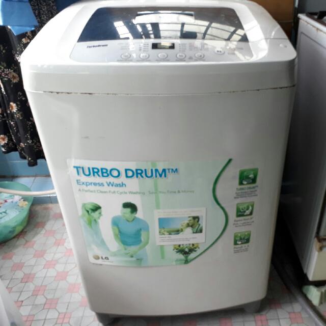 LG Turbo Drum Washing Machine, TV & Home Appliances, Washing Machines