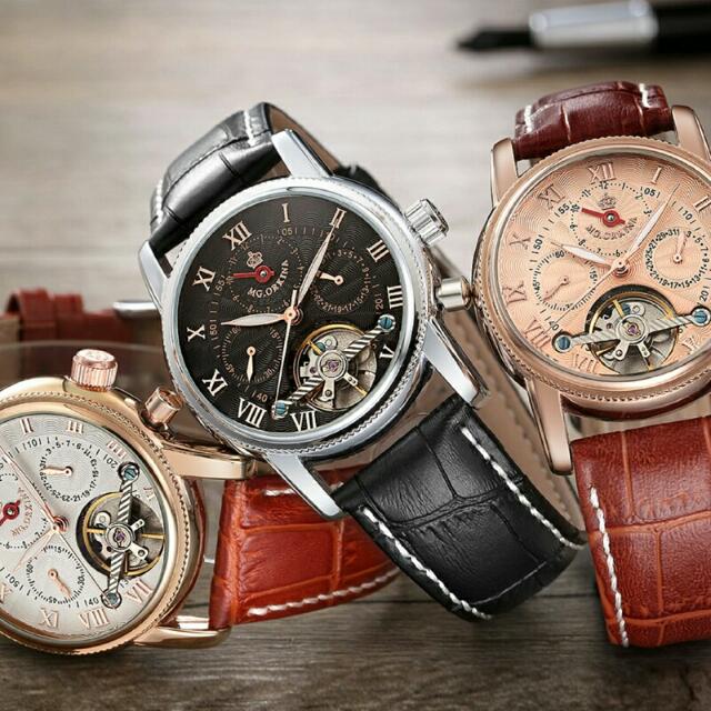 Mg Orkina Mens Automatic Tourbillion Auto Date Leather Watch Men Luxury Mechanical Business Watches Relogio Automatico Masculino Men S Fashion Watches On Carousell Accessorize yourself with the latest of orkina watches. carousell