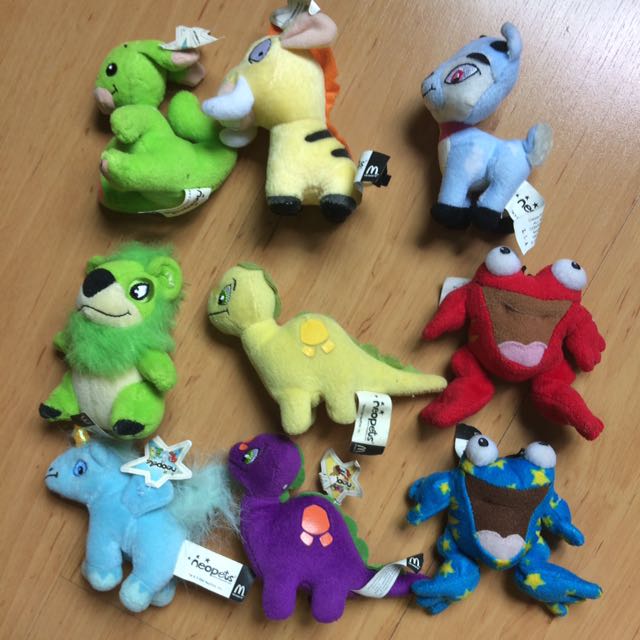 Neopets Plushies Macdonalds Toys Games Bricks Figurines On Carousell