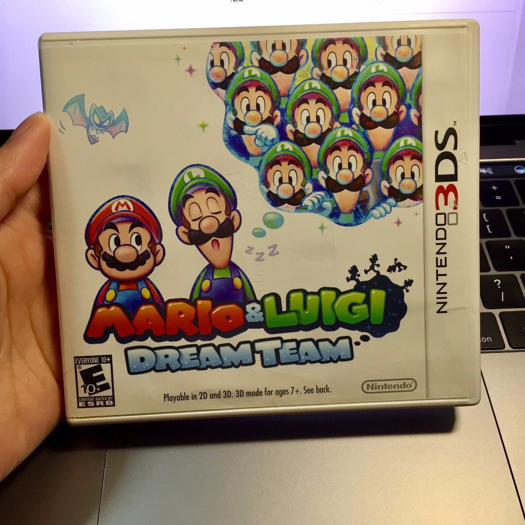 Nintendo 3ds Game Mario Luigi Dream Team Toys Games Video Gaming Video Games On Carousell - mario luigi dream team roblox