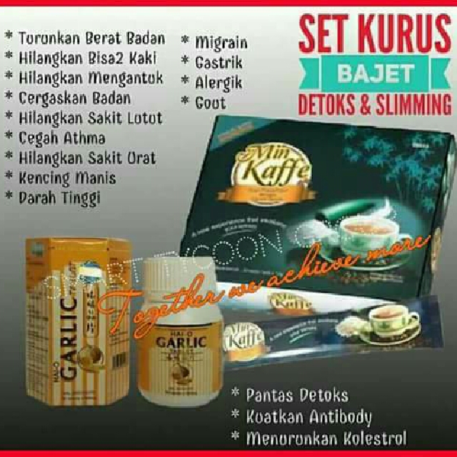 Set Kempis Perut Min Kaffe Garlic Health Beauty Skin Bath Body On Carousell
