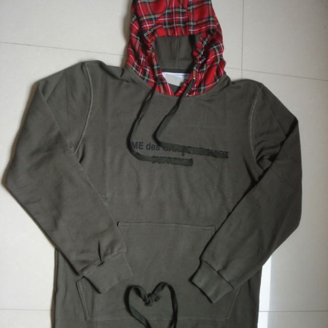 olive supreme hoodie