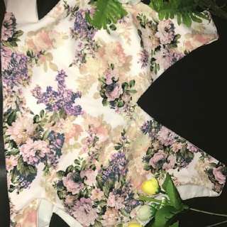 Croptee Bunga Ungu