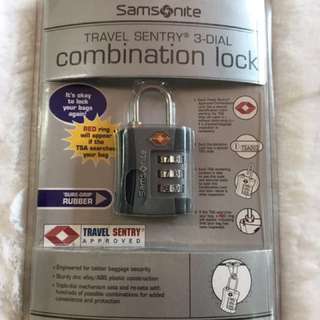 Lock for luggage and locket