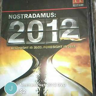 Nostradamus 2012 dvd