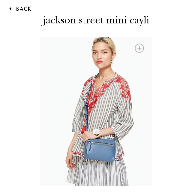 Kate Spade jackson street mini cayli