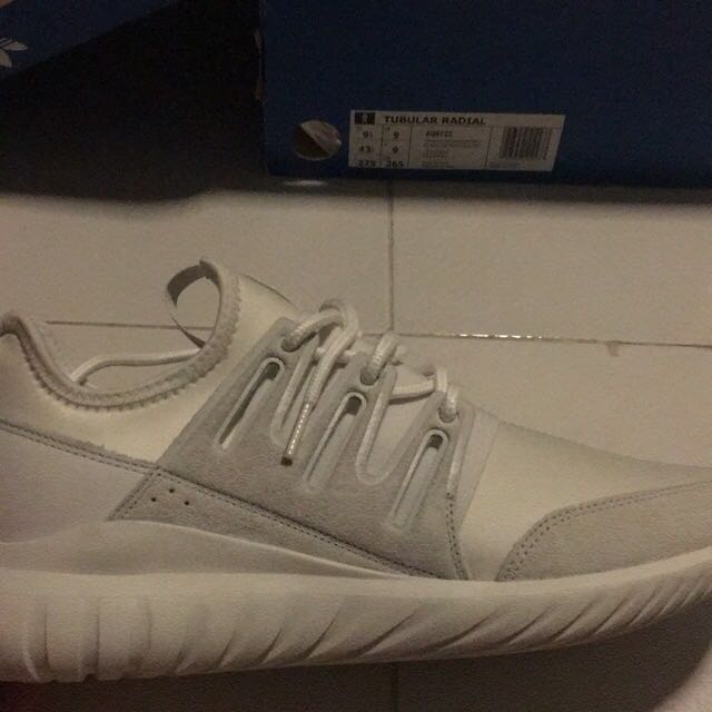 Adidas Tubular Runner Triple White Us 9.5