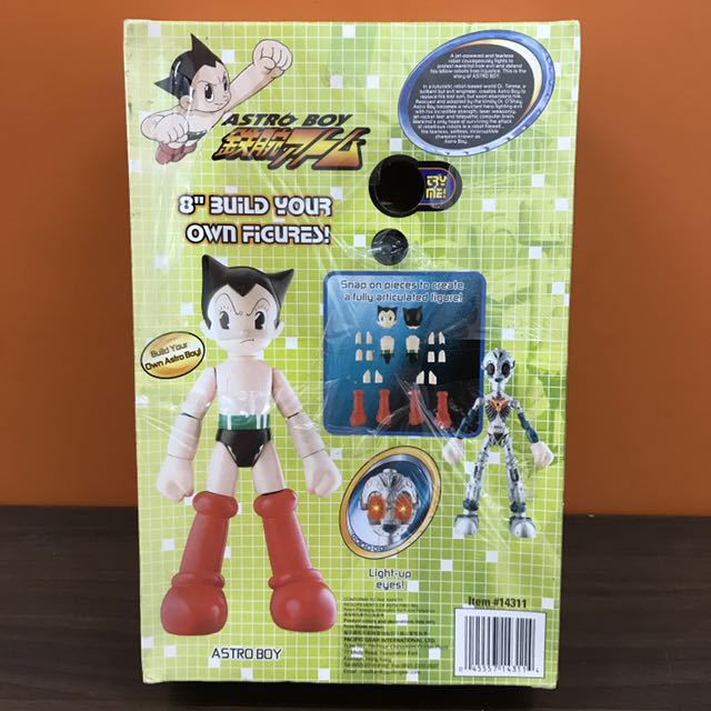 Astro Boy Light Up Eyes 8" Build Your Own Figure [L27], Hobbies & Toys