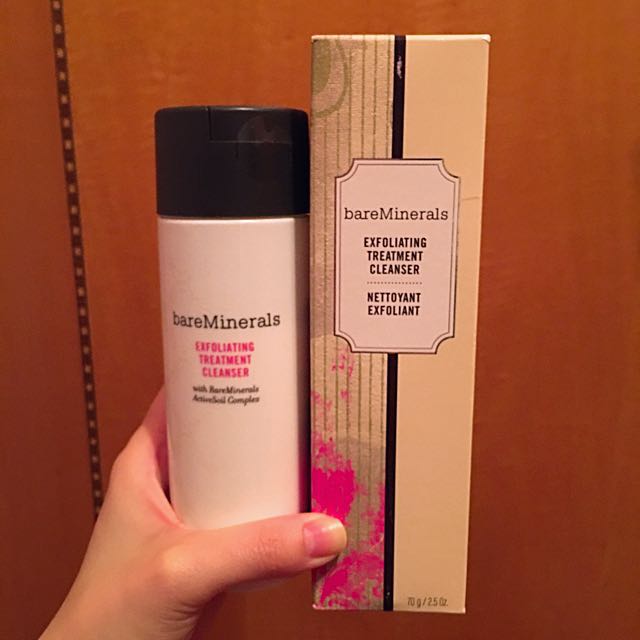 bareminerals exfoliating treatment cleanser