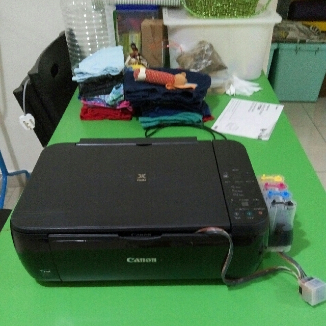 Canon Pixma MP287 With Ink, Audio, Portable Audio Accessories on Carousell