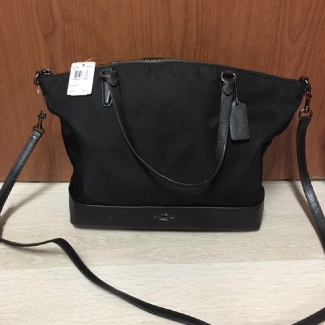 Coach nylon satchel online