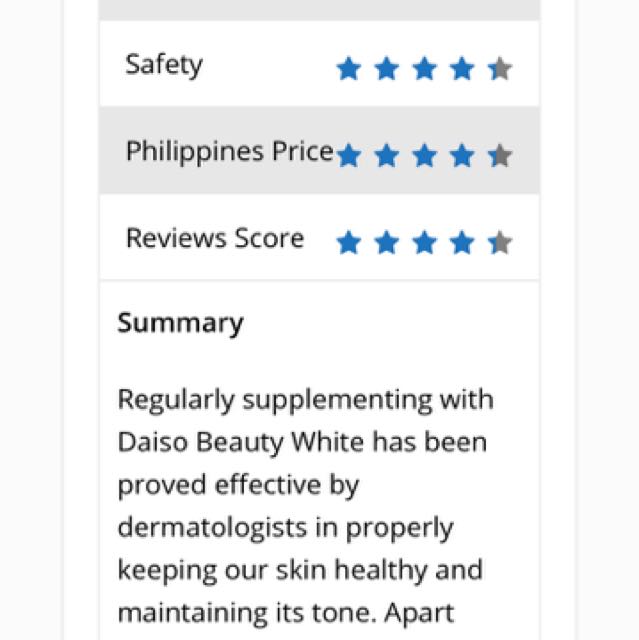 Daiso Collagen and Beauty White (Category: Face Care) located in Cebu City. Submitted by mslim34 (Listing ID 126237578, Image 3). Description: .