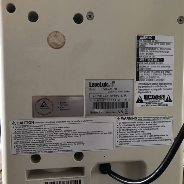 enagic leveluk sd501 kangen water filter furniture home living bathroom kitchen fixtures on carousell