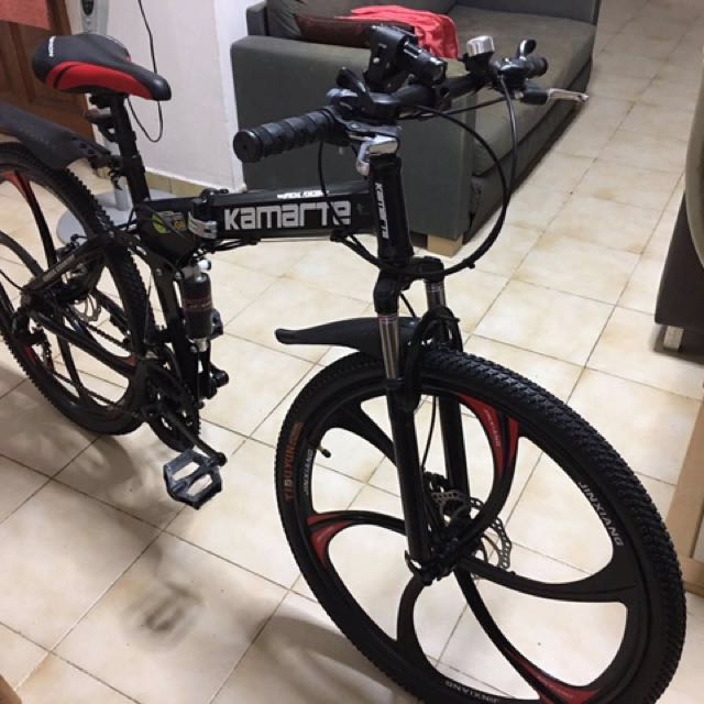 26 inch full suspension frame