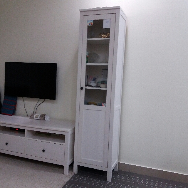 Hemnes tall cabinet hot sale
