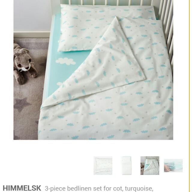 ikea baby bed sheet