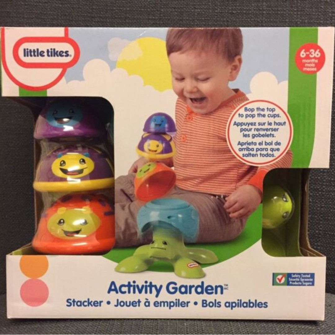 little tikes activity garden stacker