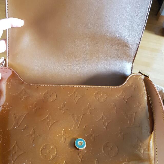 Louis Vuitton Cuir Verni Gold Luxury Bags Wallets on Carousell