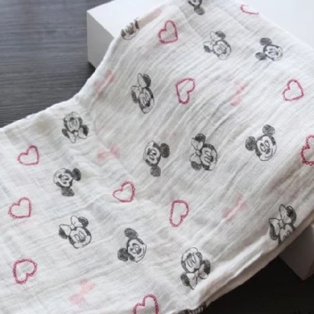 mickey muslin blanket