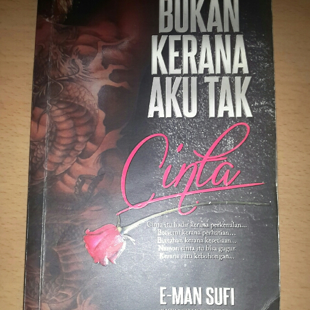 novel bukan cinta aku