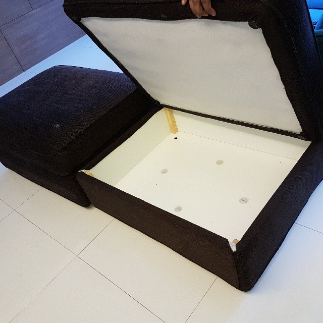 Ottomans (Ikea), Furniture & Home Living, Furniture, Sofas on Carousell
