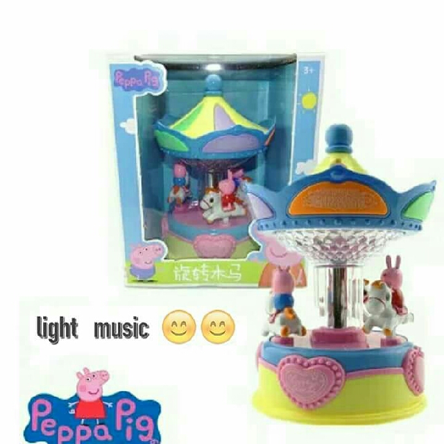 peppa pig carousel toy
