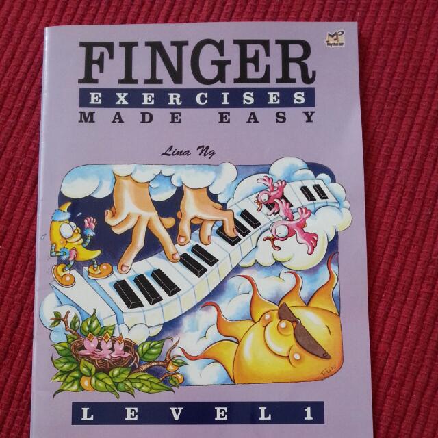 Piano - Finger Exercise Made Easy By Lina Ng, Hobbies & Toys, Books ...