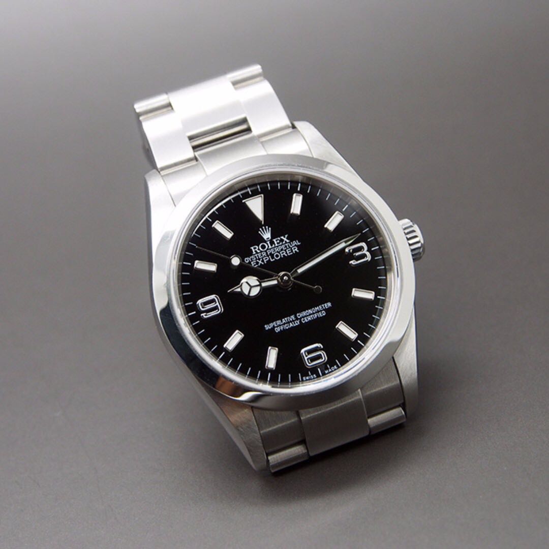 Rolex Explorer 1 Full Set K Series Men S Fashion Watches On Carousell