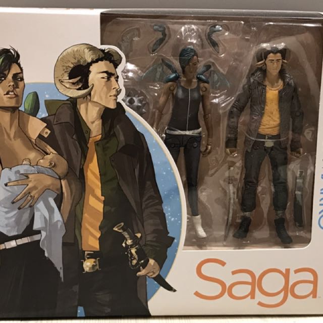 2016 McFarlane Skybound Saga Alana /& Marko Action Figure 2 Pack Set New In Box