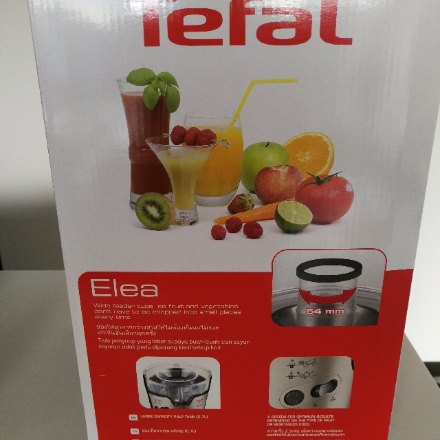 Tefal Elea Juice Extractor, TV & Home Appliances, Kitchen Appliances