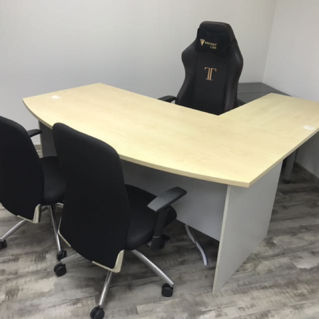 Used Office Table . Cash & Carry, Furniture & Home Living, Furniture