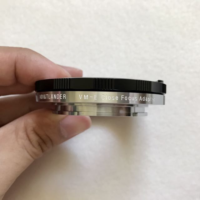 Voigtlander Vm E Close Focus Adapter For Vm Mount Lens To Sony E Mount Camera Photography On Carousell