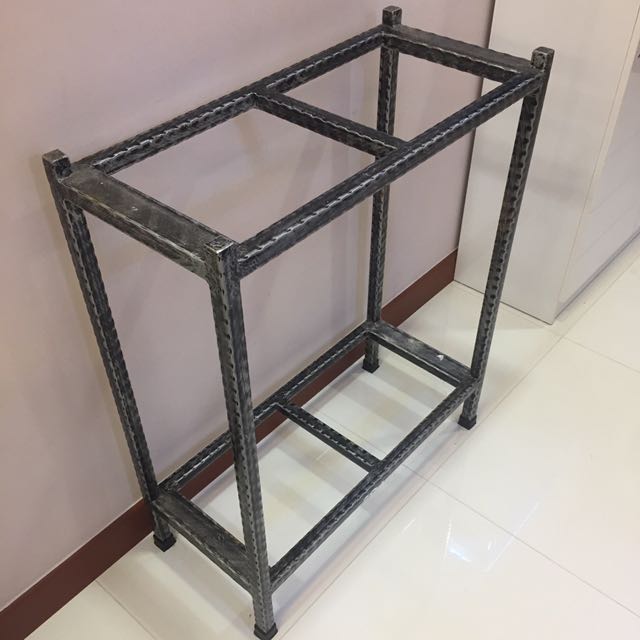 iron fish tank stand