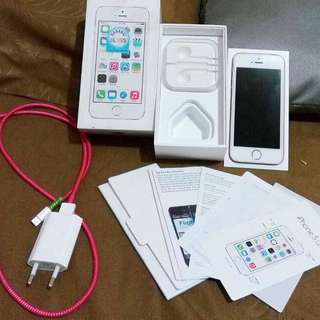 iPhone 5s Gold 16gb (Nego Alus)