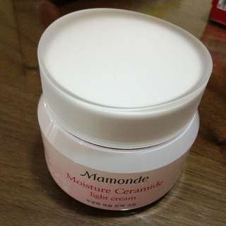 mamonde moisture ceramide light cream