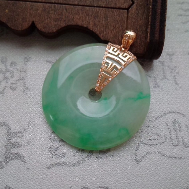 Jade ring deals necklace