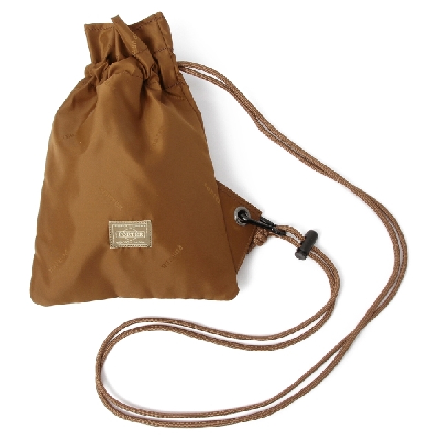 PORTER × B印 ヨシダ 別注 巾着 メッシュ ショルダーポーチ M