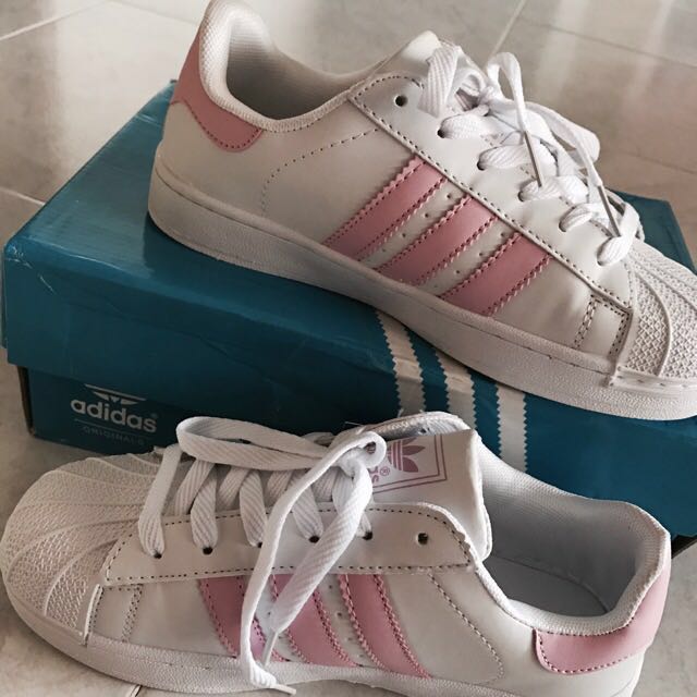 adidas baby pink