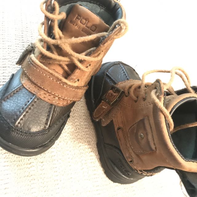 ralph lauren baby boots
