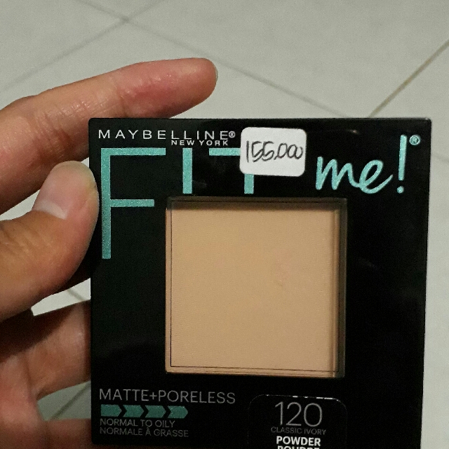 Bedak Maybelline Fit Me Matte Poreless Nomer 120 Kesehatan Kecantikan Rias Wajah Di Carousell