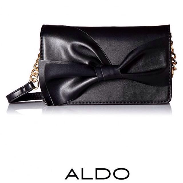 Best Deal Aldo Bow Detailed Crossbody Bag Black Women S