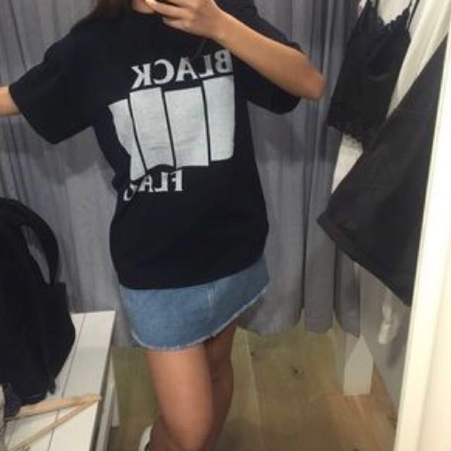 black flag band hoodie