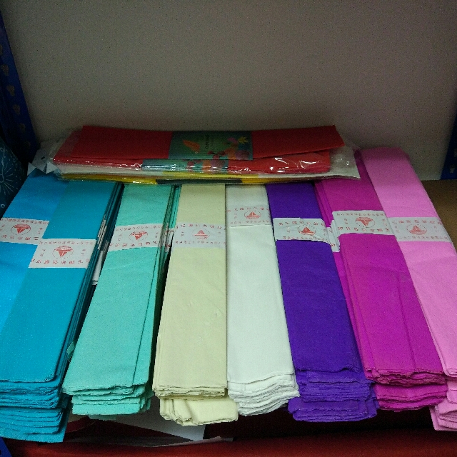 Crepe paper, Hobbies & Toys, Stationery & Craft, Craft Supplies & Tools