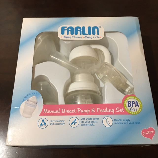 Farlin Manual Breast Pump Avent Pigeon Ameda Medela Enfant