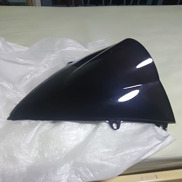 Smoke Black Double Bubble Windscreen For 2017-2019 Honda CBR1000RR ABS Sportbike 8 thumbnail image
