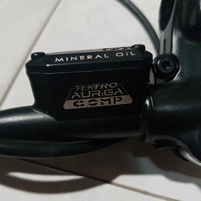 Hydraulic Breaks For Bicycles Tektro Auriga Comp, Sports Equipment ...