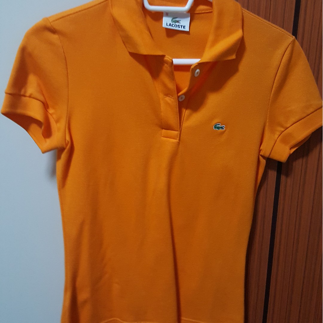 orange polo shirt womens