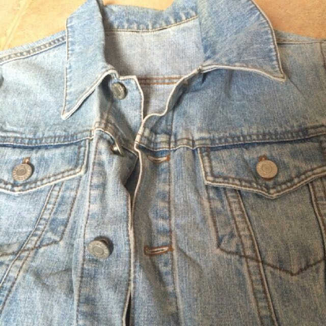 Light Blue Denim Jacket, Women's Fashion, Coats, Jackets and Outerwear ...