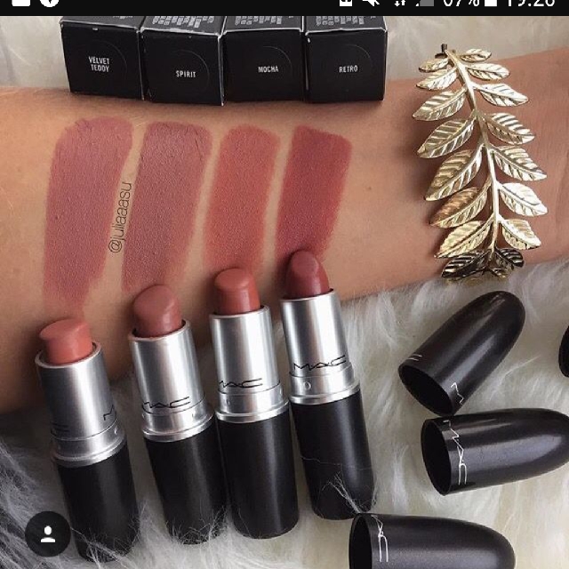 mac velvet teddy, health & beauty, makeup on carousell