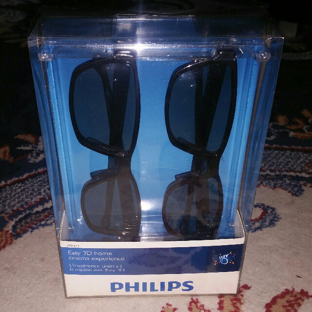 1x NEW ORIGINAL Philips Active 3D glasses PTA529 for Philips TVs 